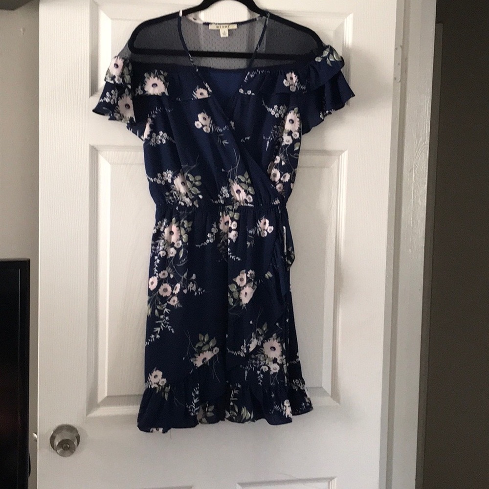 Flower print dress